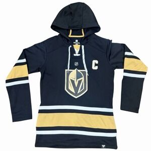 Vegas Golden Knights Hoodie Pockets Black‎ Pullover Fanatics Mens Small